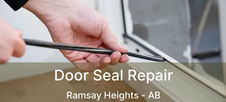  Door Seal Repair Ramsay Heights - AB