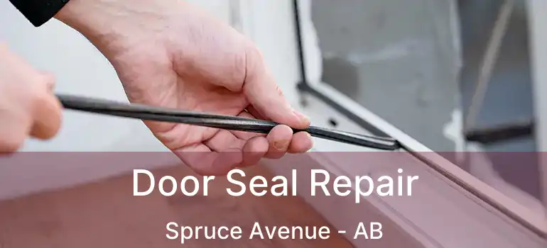  Door Seal Repair Spruce Avenue - AB