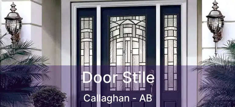  Door Stile Callaghan - AB