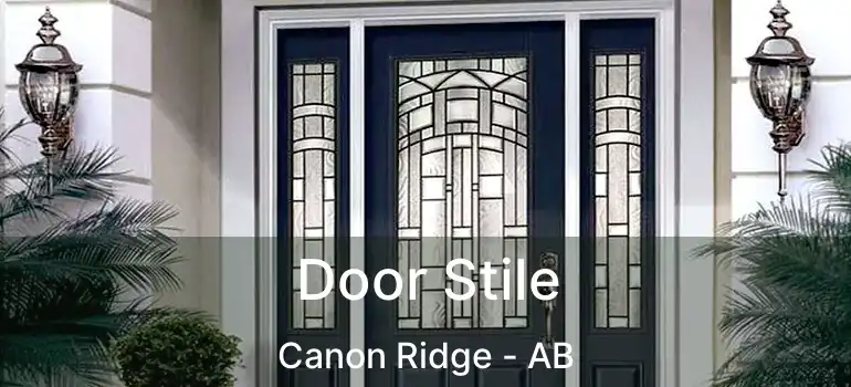  Door Stile Canon Ridge - AB
