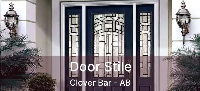  Door Stile Clover Bar - AB