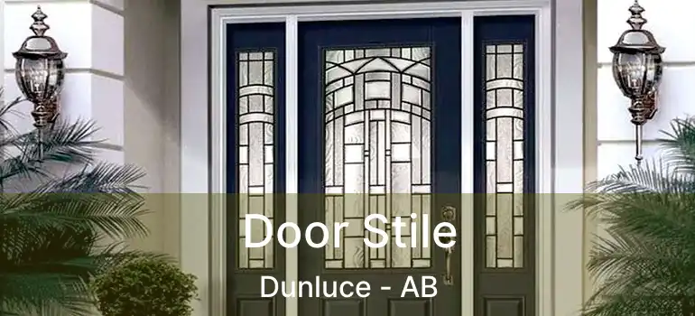  Door Stile Dunluce - AB
