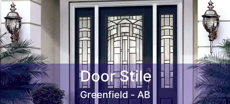  Door Stile Greenfield - AB