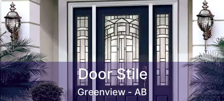  Door Stile Greenview - AB
