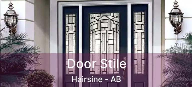  Door Stile Hairsine - AB