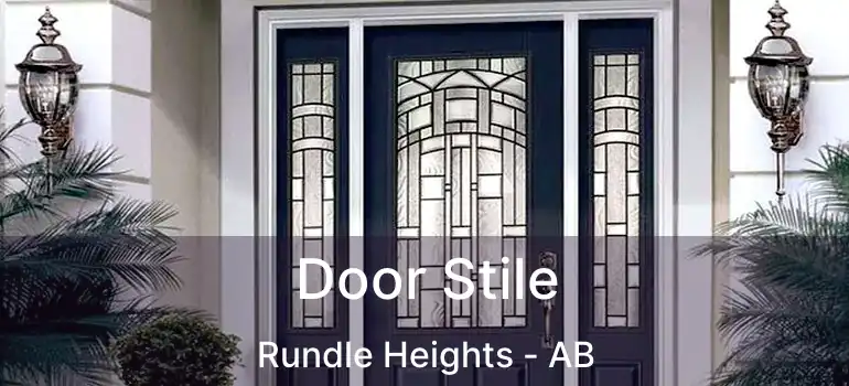  Door Stile Rundle Heights - AB