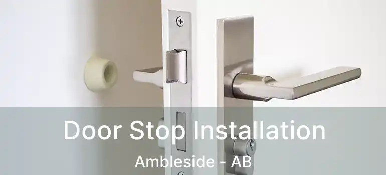  Door Stop Installation Ambleside - AB