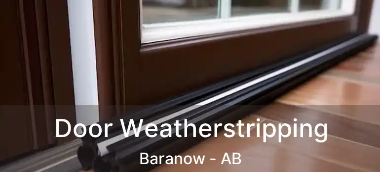  Door Weatherstripping Baranow - AB
