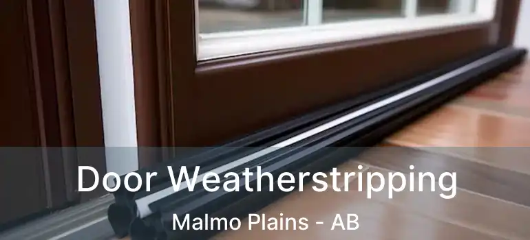  Door Weatherstripping Malmo Plains - AB