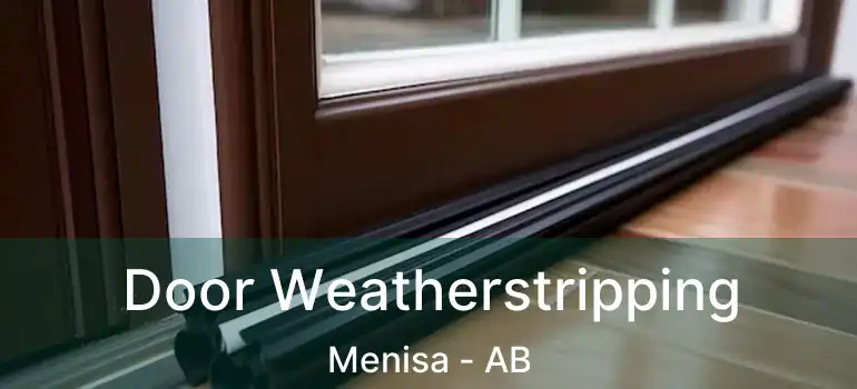  Door Weatherstripping Menisa - AB