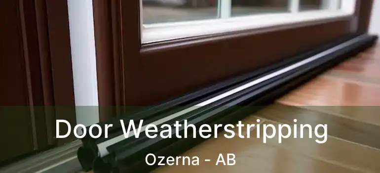  Door Weatherstripping Ozerna - AB