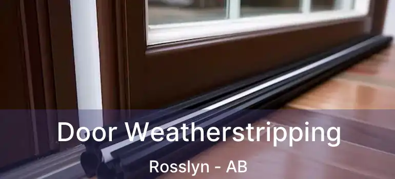  Door Weatherstripping Rosslyn - AB