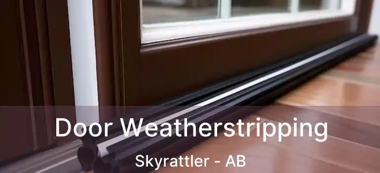  Door Weatherstripping Skyrattler - AB
