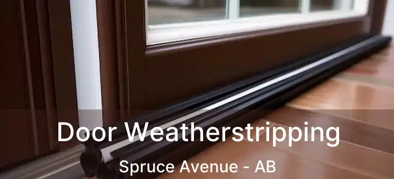  Door Weatherstripping Spruce Avenue - AB
