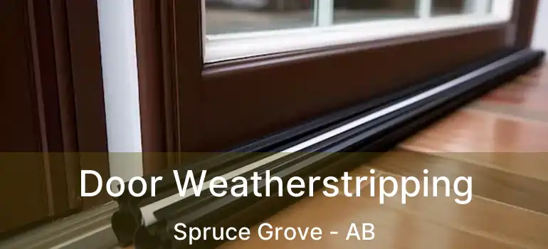  Door Weatherstripping Spruce Grove - AB