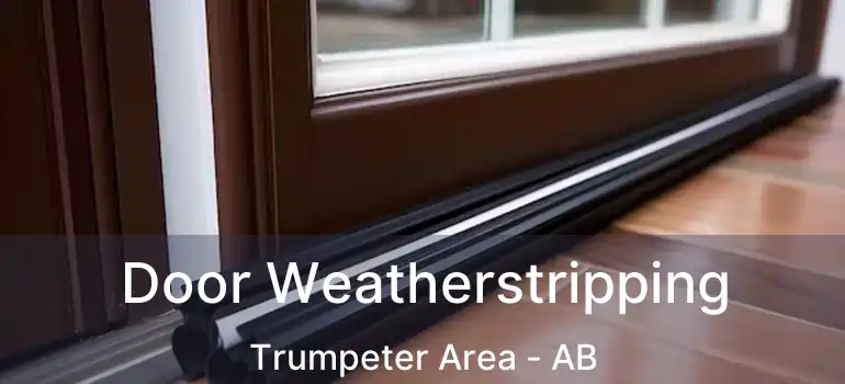  Door Weatherstripping Trumpeter Area - AB