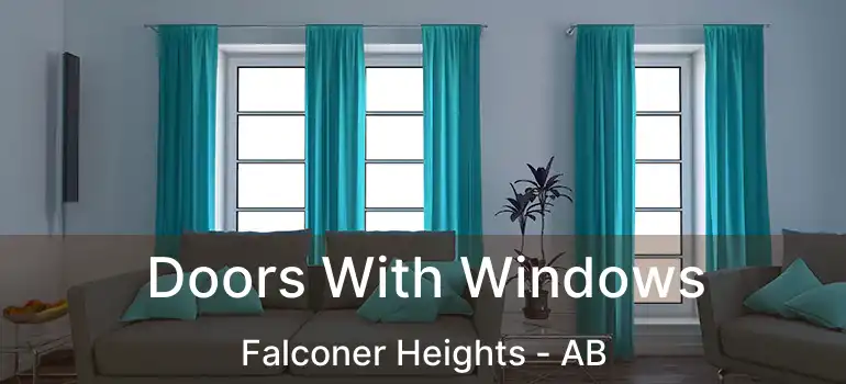  Doors With Windows Falconer Heights - AB