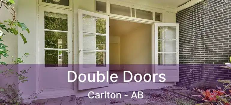 Double Doors Carlton - AB