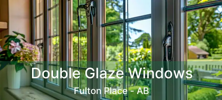  Double Glaze Windows Fulton Place - AB