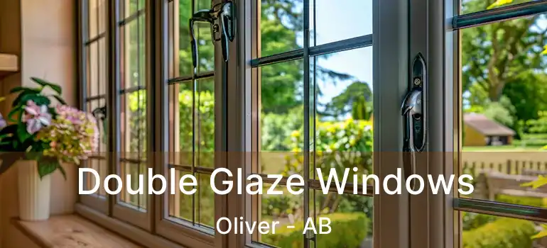  Double Glaze Windows Oliver - AB