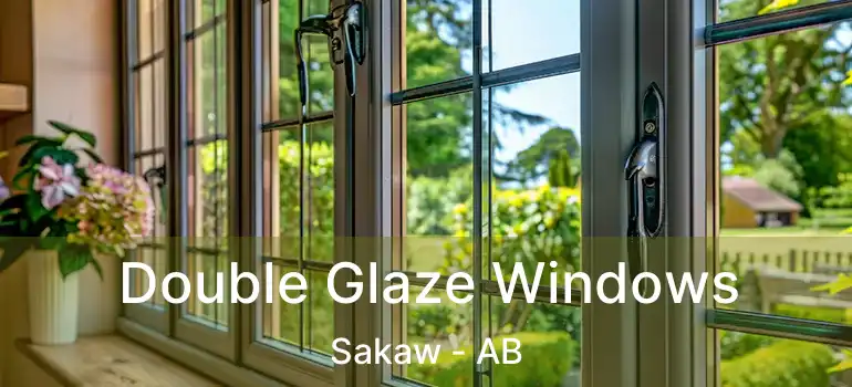  Double Glaze Windows Sakaw - AB