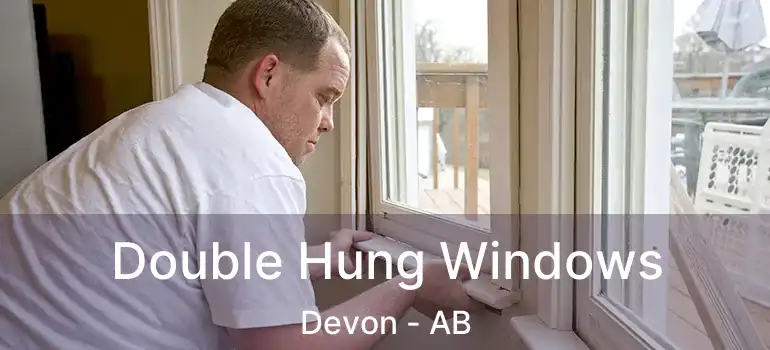  Double Hung Windows Devon - AB