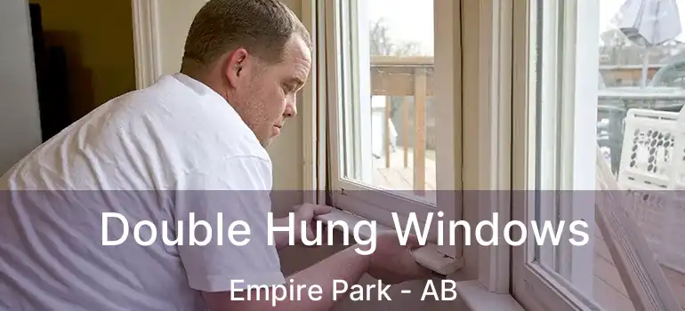  Double Hung Windows Empire Park - AB