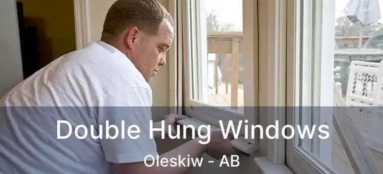  Double Hung Windows Oleskiw - AB