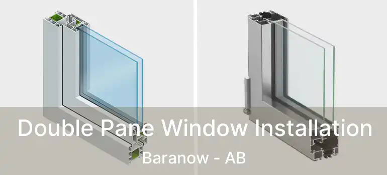 Double Pane Window Installation Baranow - AB