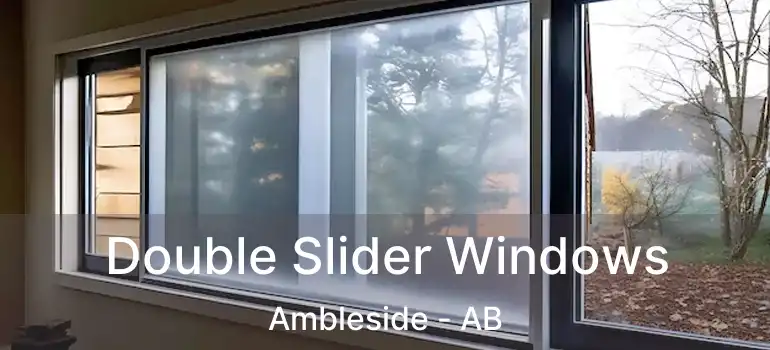  Double Slider Windows Ambleside - AB