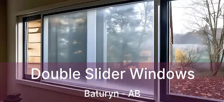  Double Slider Windows Baturyn - AB