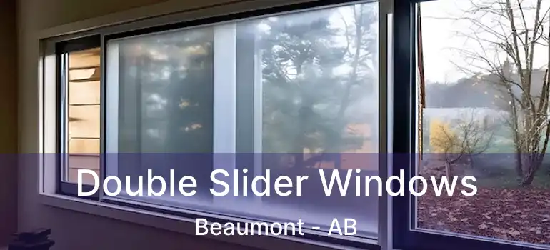  Double Slider Windows Beaumont - AB