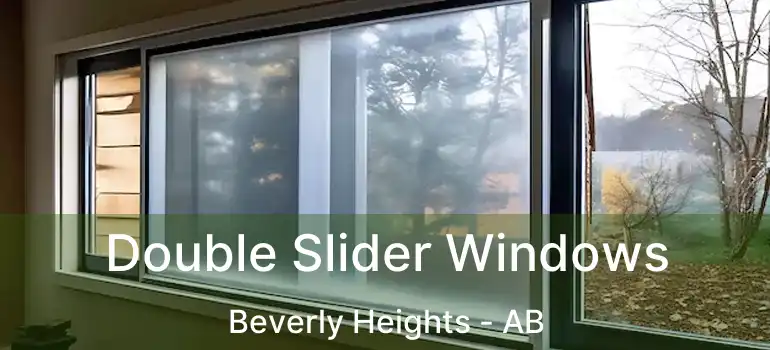  Double Slider Windows Beverly Heights - AB