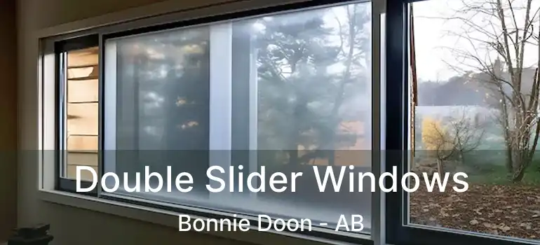  Double Slider Windows Bonnie Doon - AB