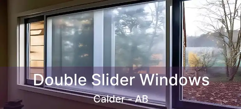  Double Slider Windows Calder - AB