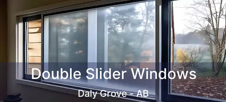  Double Slider Windows Daly Grove - AB
