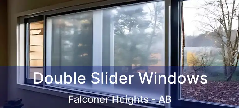  Double Slider Windows Falconer Heights - AB