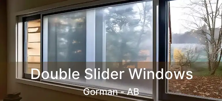  Double Slider Windows Gorman - AB