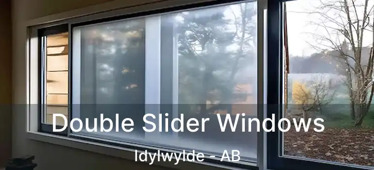  Double Slider Windows Idylwylde - AB