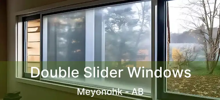  Double Slider Windows Meyonohk - AB
