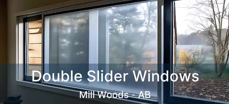  Double Slider Windows Mill Woods - AB
