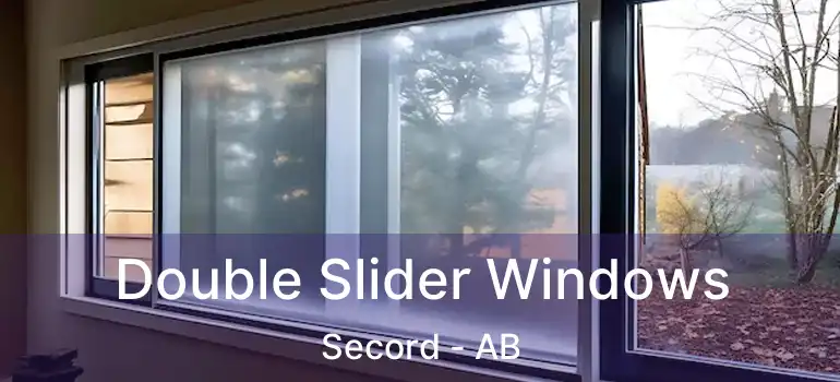  Double Slider Windows Secord - AB