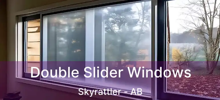  Double Slider Windows Skyrattler - AB