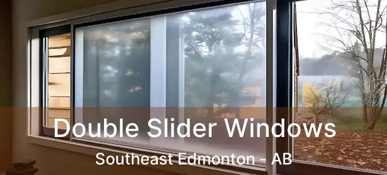  Double Slider Windows Southeast Edmonton - AB