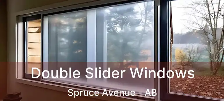  Double Slider Windows Spruce Avenue - AB