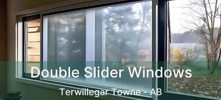  Double Slider Windows Terwillegar Towne - AB