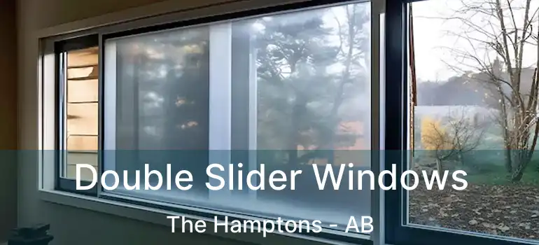  Double Slider Windows The Hamptons - AB