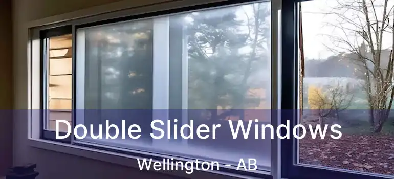  Double Slider Windows Wellington - AB