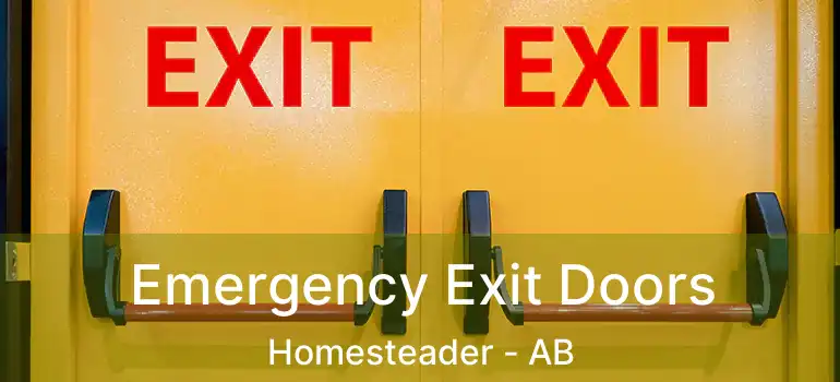  Emergency Exit Doors Homesteader - AB