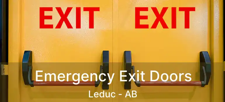  Emergency Exit Doors Leduc - AB